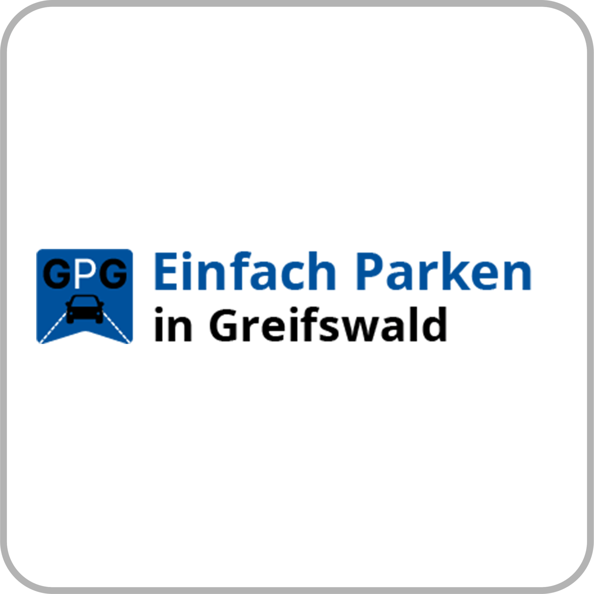 Parkraumbewirtschaftung Greifswald